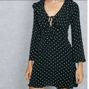 Topshop Polka Dot Dress